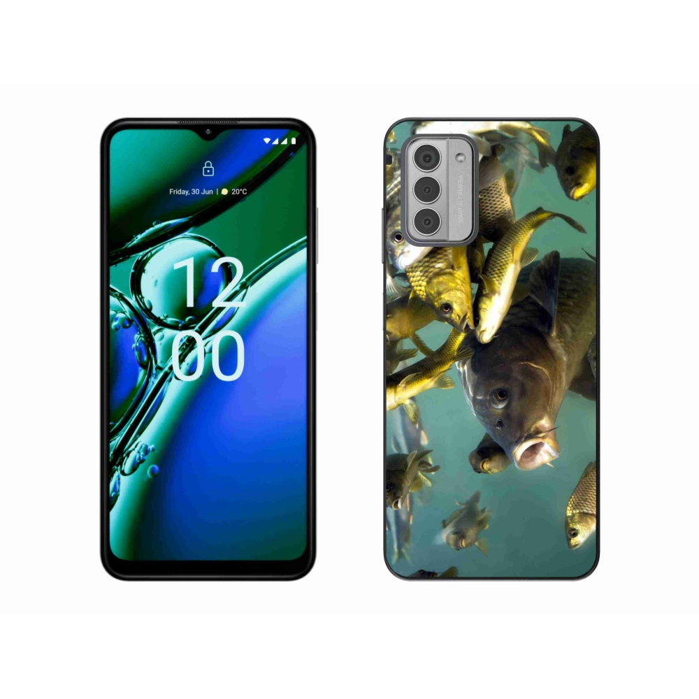 Gelový obal mmCase na Nokia G42 - hejno ryb