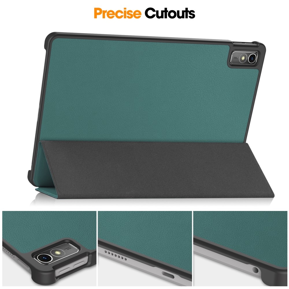Case chytré zavírací pouzdro na Lenovo Tab M10 5G - zelené