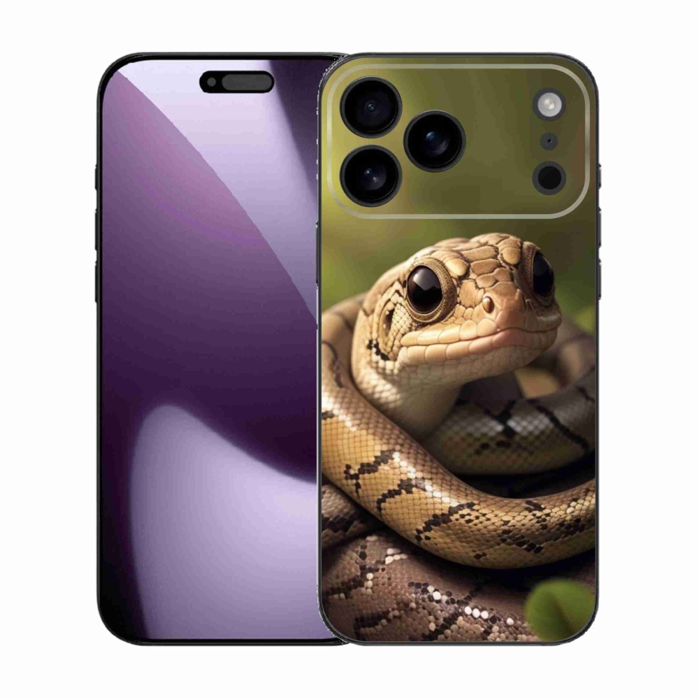 Gelový kryt mmCase na iPhone 17 Pro Max - had 1