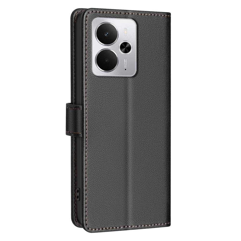 BINFEN knížkové pouzdro na Realme 14 5G - černé