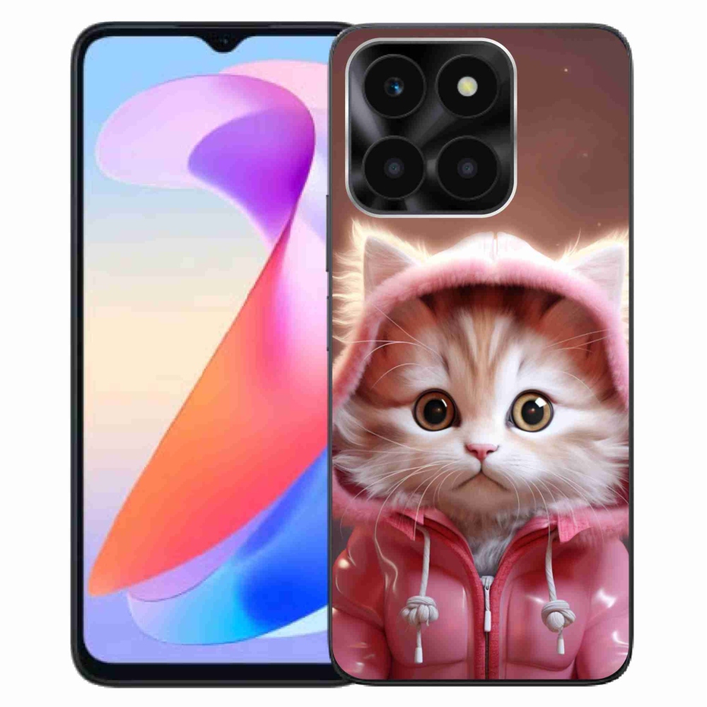 Gelový kryt mmCase na Honor X6a - roztomilé kotě 3
