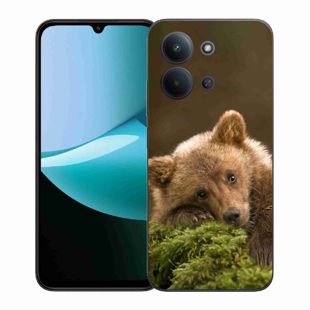 Gelový kryt mmCase na Xiaomi Redmi 15C 4G (171mm)/Poco C85 4G (171mm) - medvěd