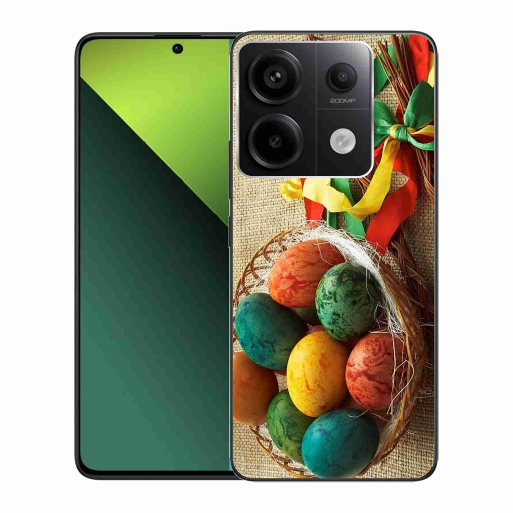 Gelový kryt mmCase na Xiaomi Redmi Note 13 Pro 5G/Poco X6 5G - pomlázky a vajíčka