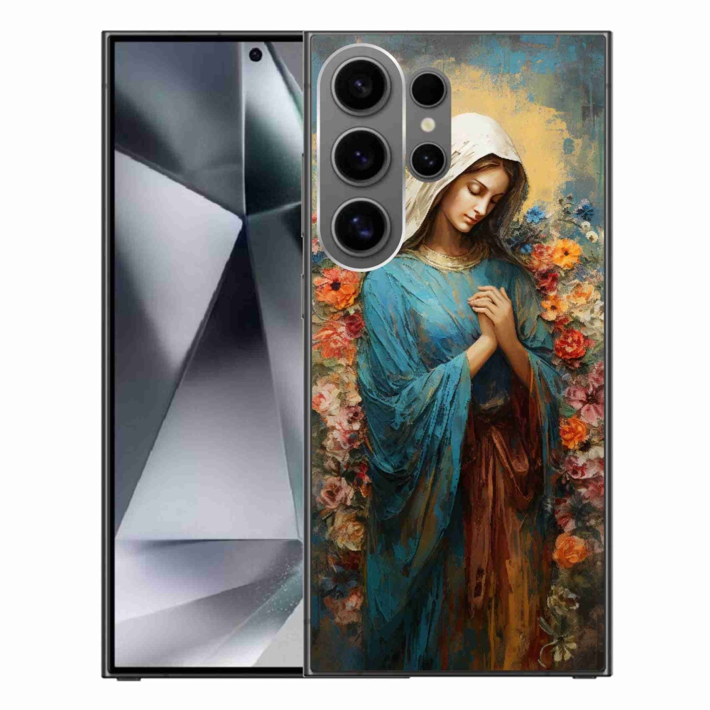 Gelový kryt mmCase na Samsung Galaxy S24 Ultra - svatá žena