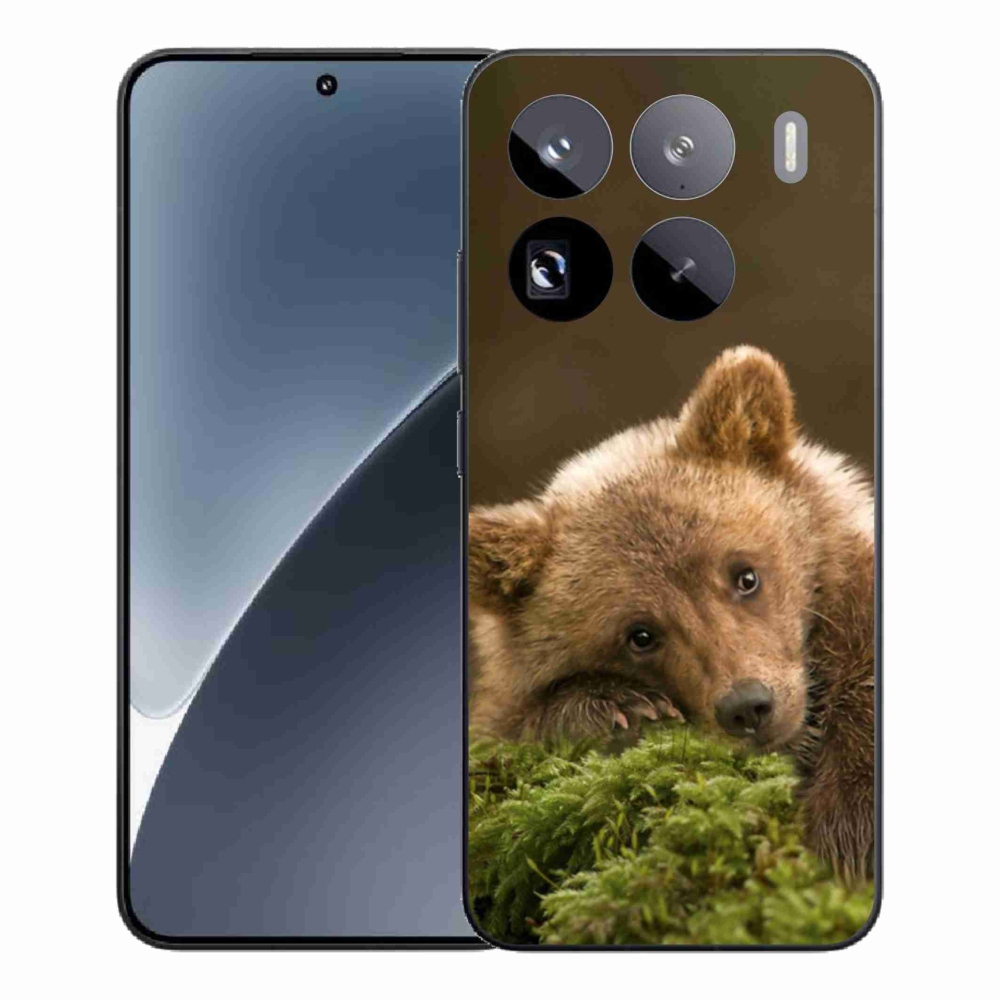Gelový kryt mmCase na Xiaomi 15 Pro - medvěd