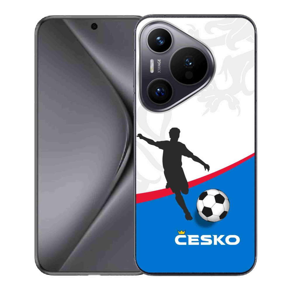 Gelový kryt mmCase na Huawei Pura 70 - fotbal Česko 1