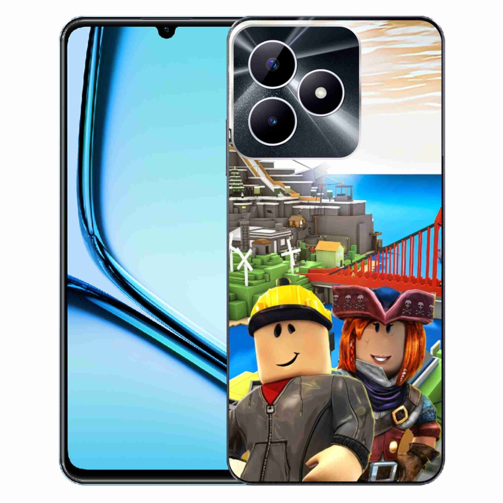 Gelový kryt mmCase na Realme Note 50 - roblox 1