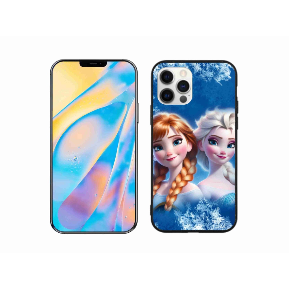 Gelový kryt mmCase na iPhone 12 Pro - ledové království 2