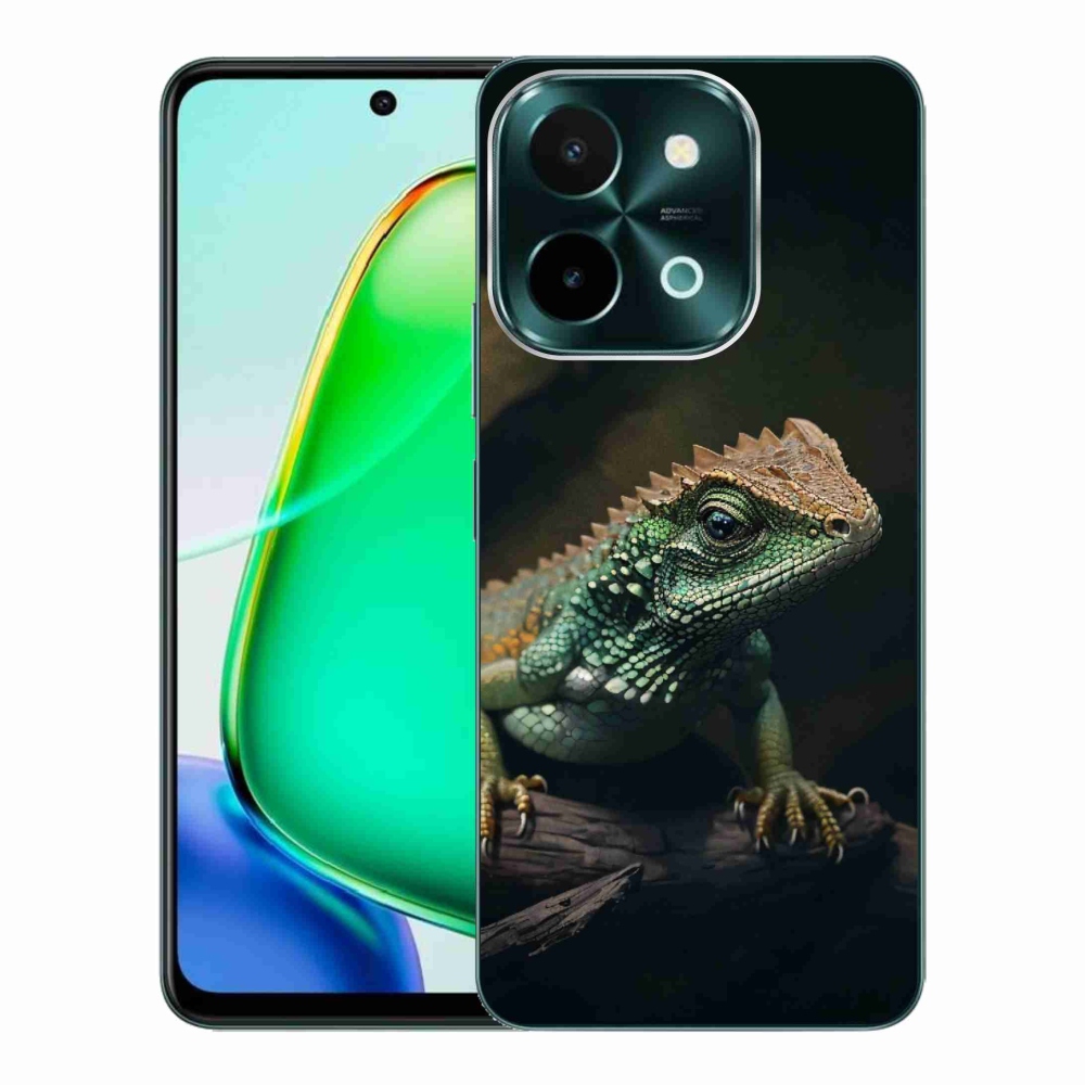 Gelový kryt mmCase na Vivo Y28 - ještěr