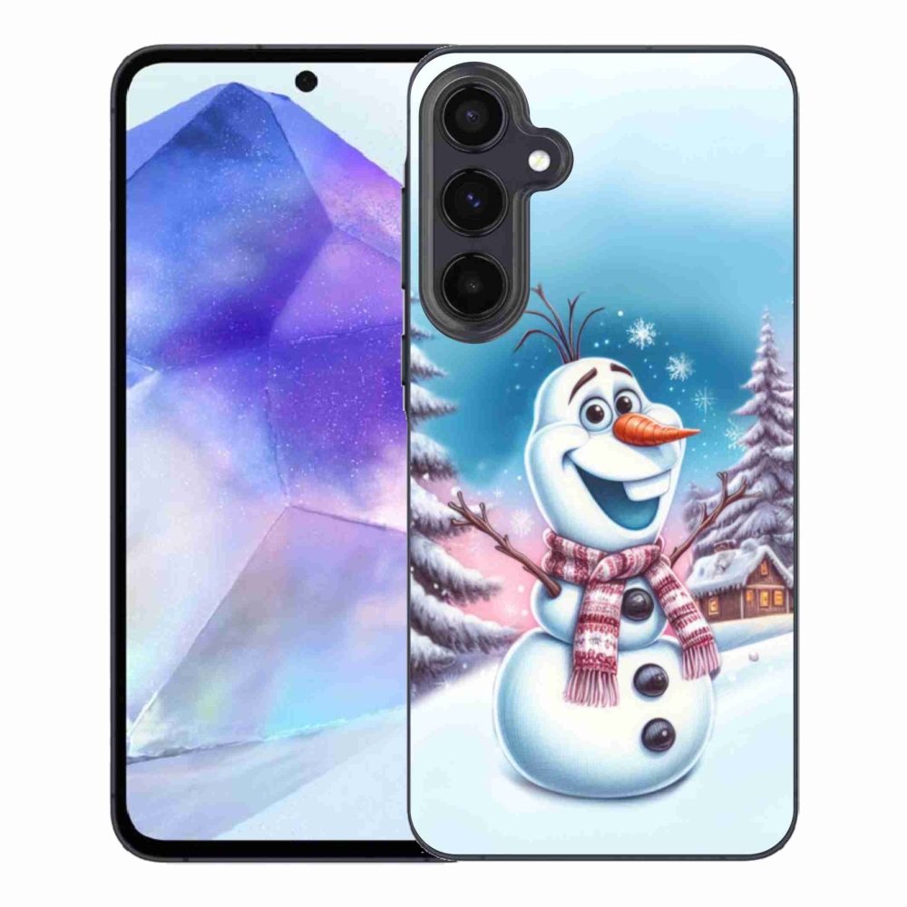 Gelový kryt mmCase na Samsung Galaxy A55 5G - ledové království