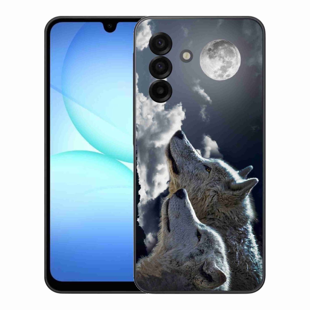 Gelový kryt mmCase na Samsung Galaxy A17 4G/5G - vlci