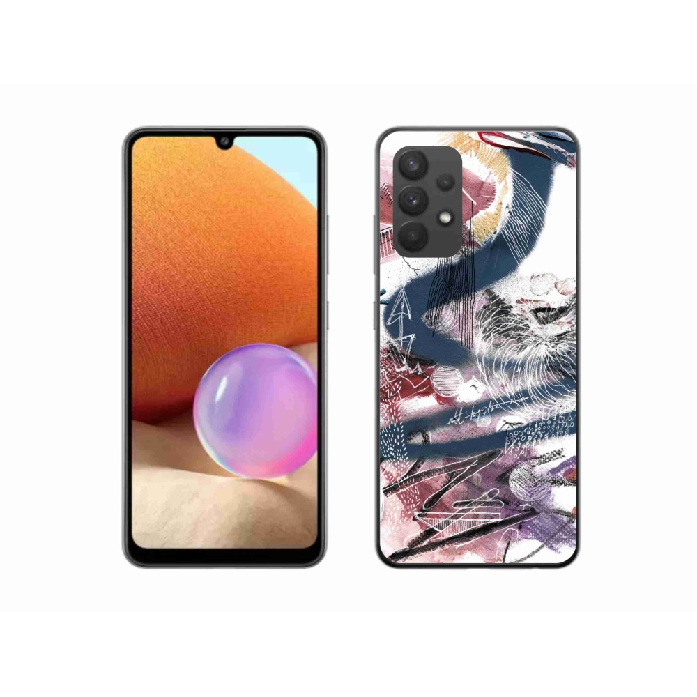 Gelový kryt mmCase na Samsung Galaxy A32 4G - abstraktní motiv 28