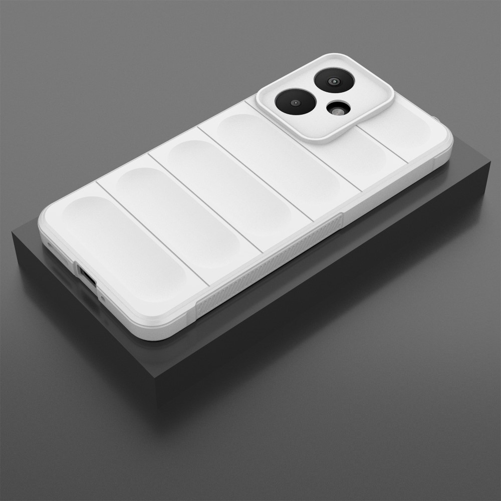 Rugg odolný gelový obal na Xiaomi Redmi 13C 5G - bílý