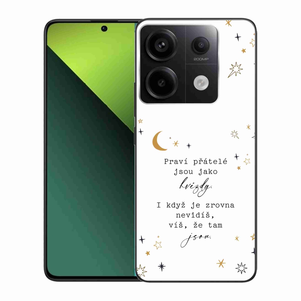 Gelový kryt mmCase na Xiaomi Redmi Note 13 Pro 5G/Poco X6 5G - citát 6 bílé pozadí