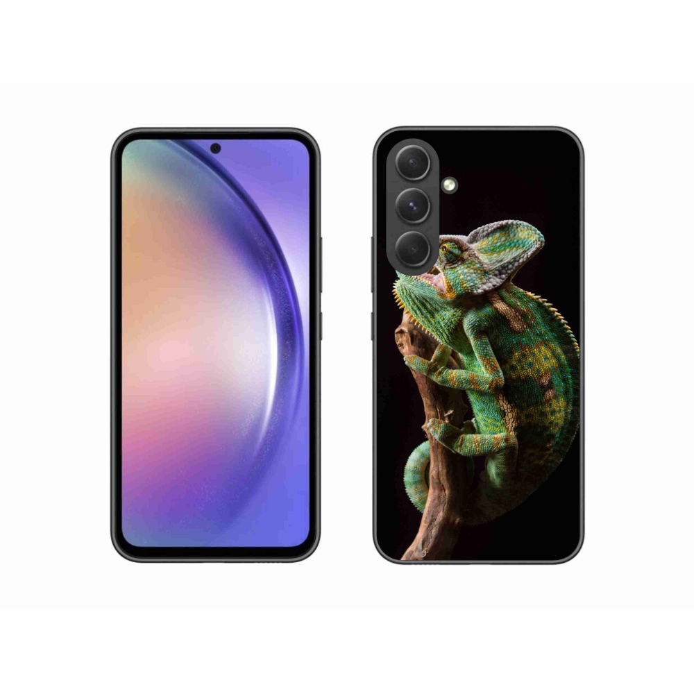 Gelový kryt mmCase na Samsung Galaxy A54 5G - chameleon