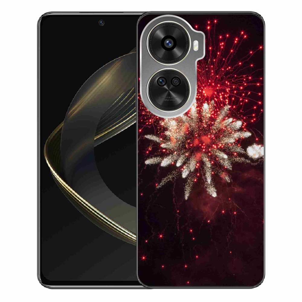 Gelový kryt mmCase na Huawei Nova 12 SE - ohňostroj