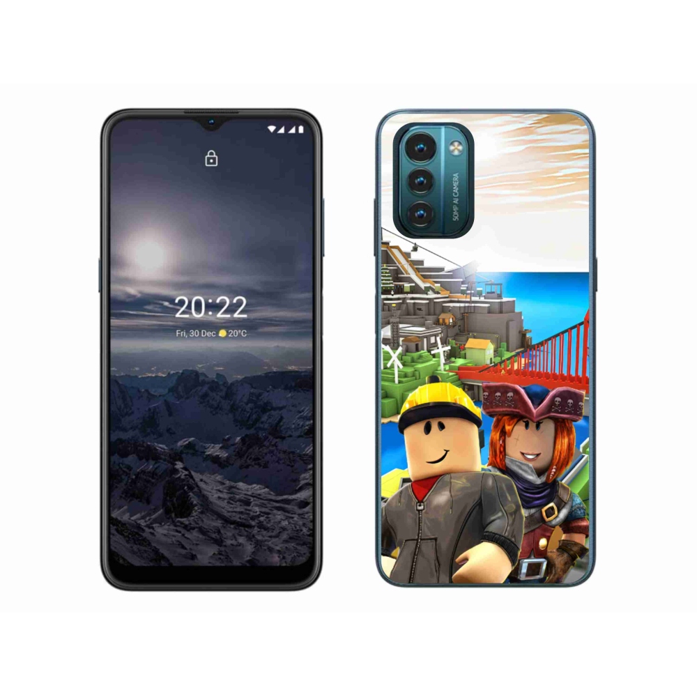 Gelový kryt mmCase na Nokia G11/G21 - roblox 1