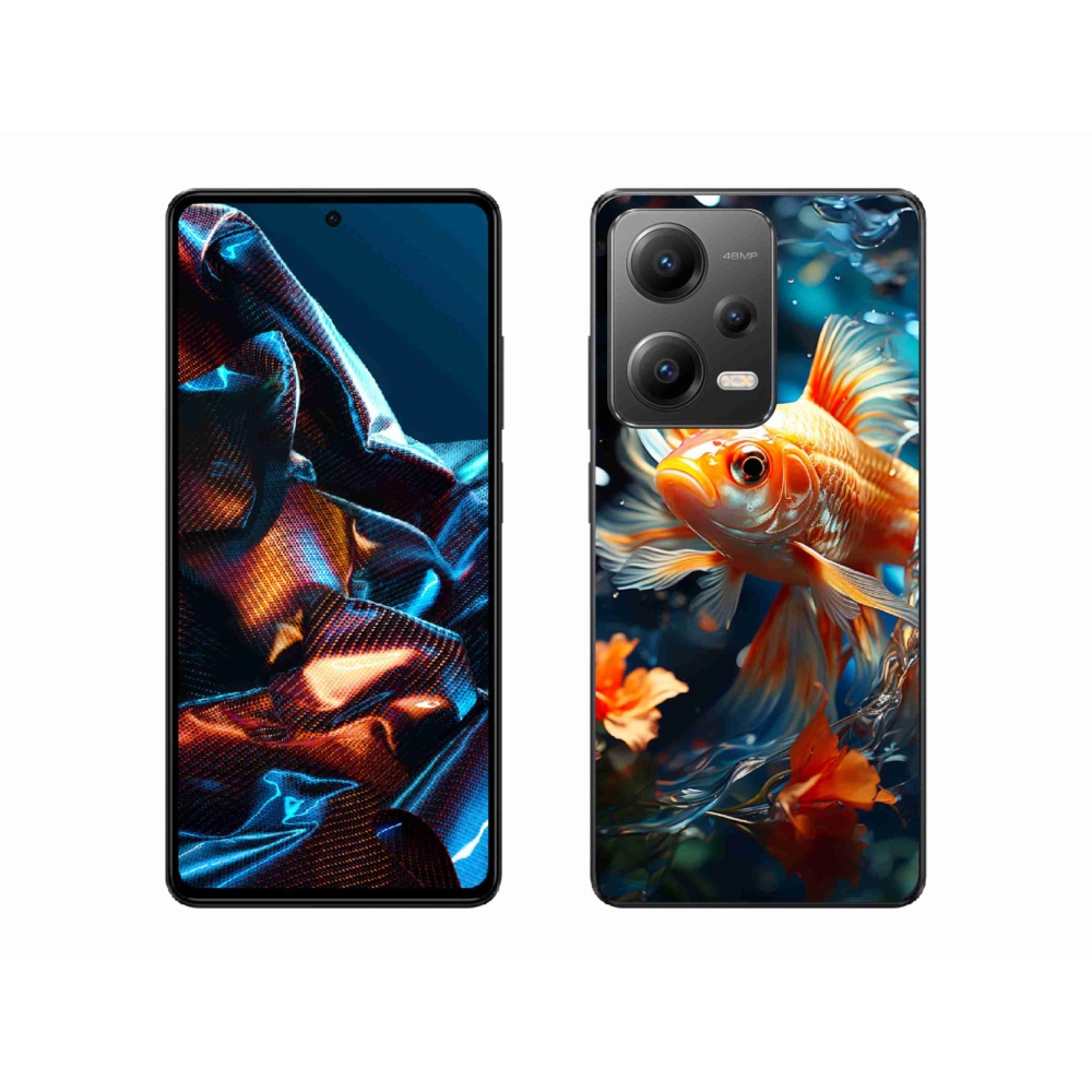 Gelový kryt mmCase na Xiaomi Redmi Note 12 Pro 5G - rybka