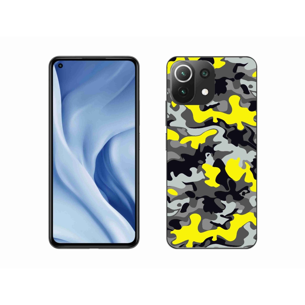 Gelový kryt mmCase na Xiaomi 11 Lite 5G NE - maskáčový vzor 6