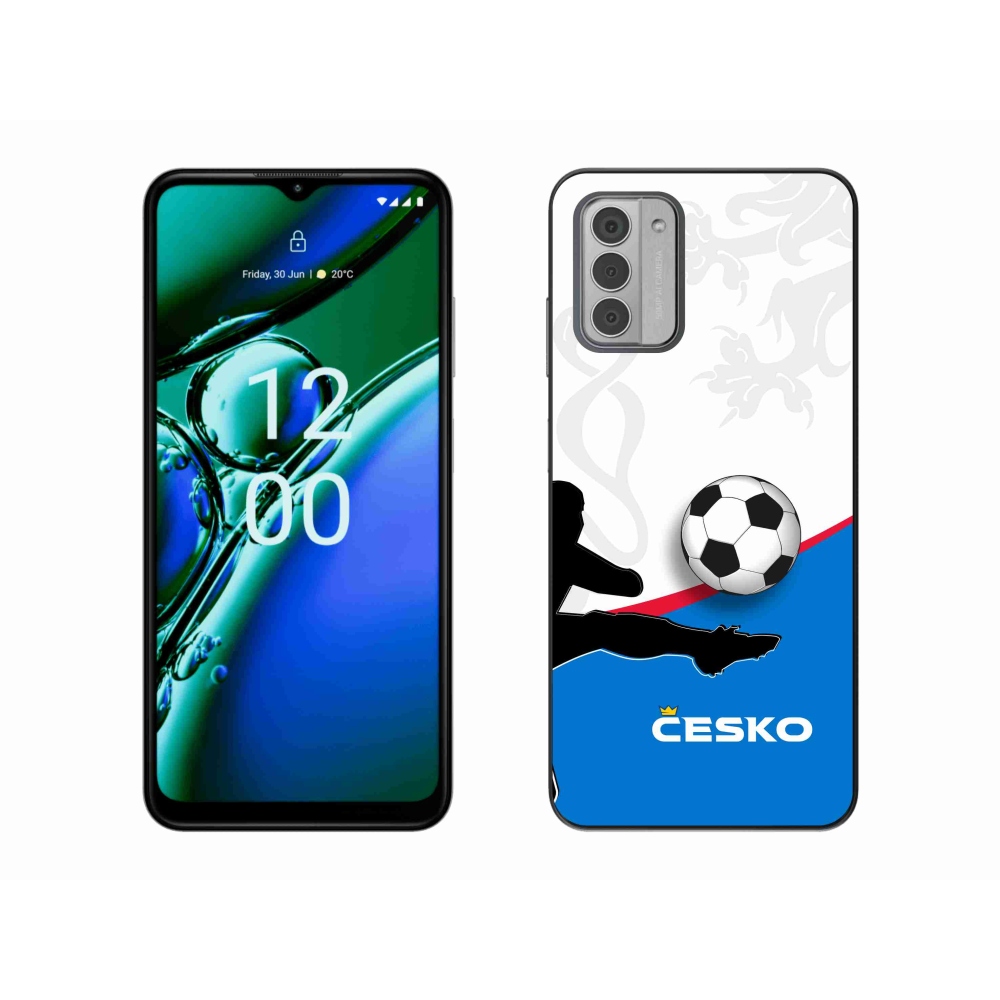 Gelový kryt mmCase na Nokia G42 - fotbal Česko 3