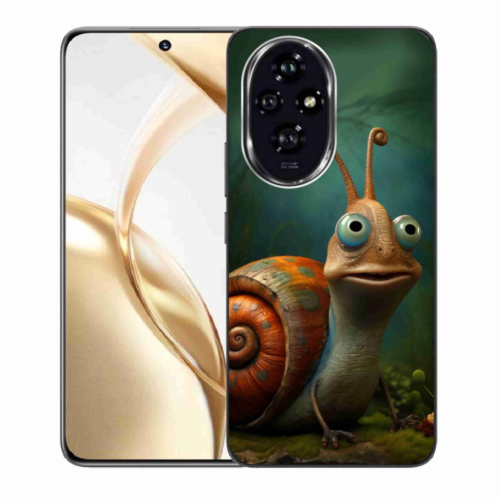 Gelový kryt mmCase na Honor 200 5G - šnek