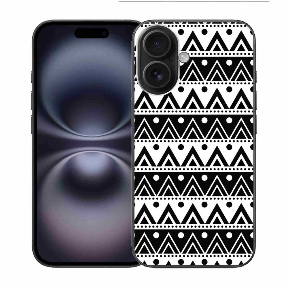 Gelový kryt mmCase na iPhone 16 - abstraktní motiv 29