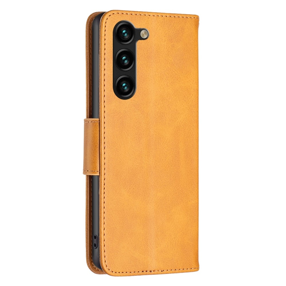 Case knížkové pouzdro na Samsung Galaxy S25+ - žluté
