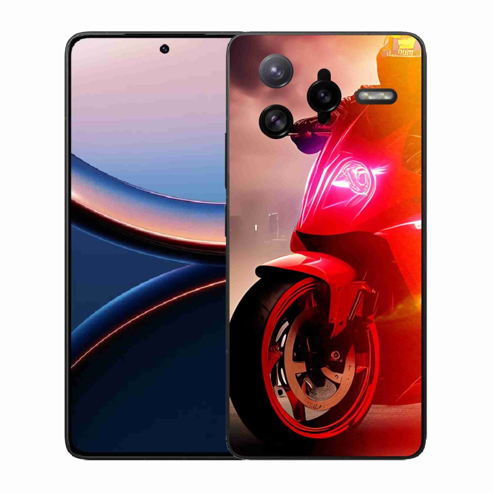 Gelový kryt mmCase na Xiaomi Poco F7 Ultra - motorka