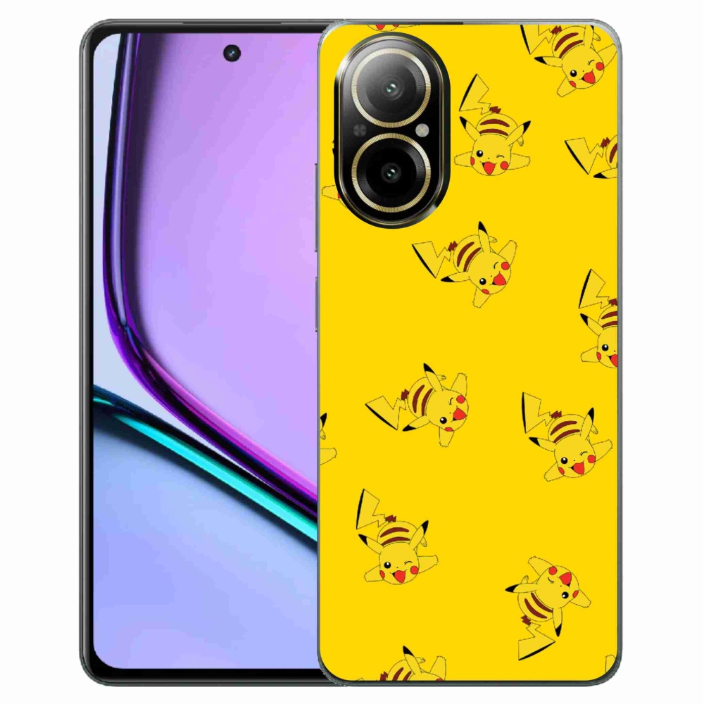 Gelový kryt mmCase na Realme C67 - pikachu