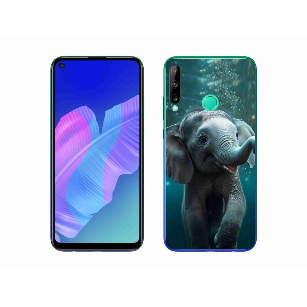 Gelový kryt mmCase na Huawei P40 Lite E - slůně pod vodou