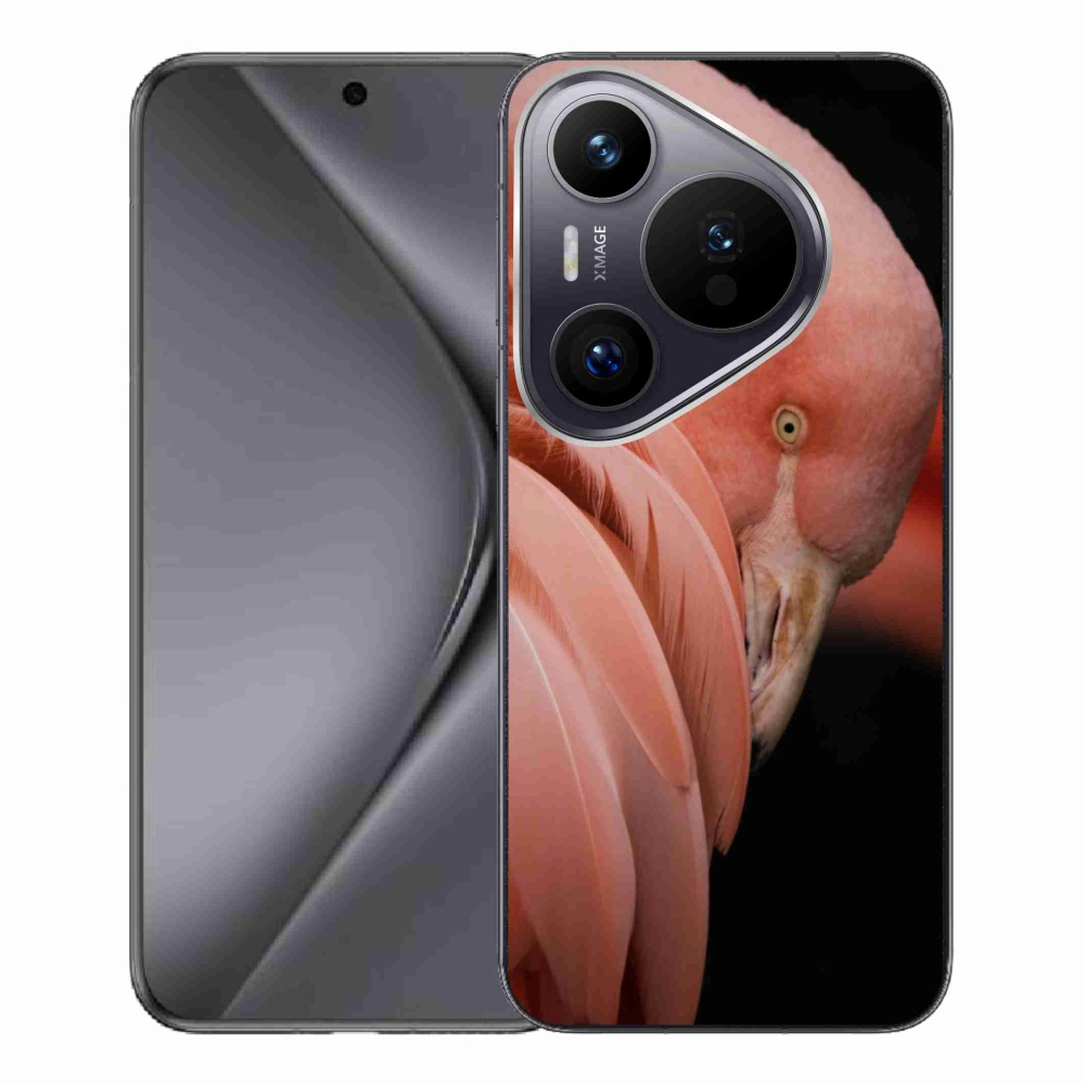 Gelový kryt mmCase na Huawei Pura 70 Pro - plameňák 3