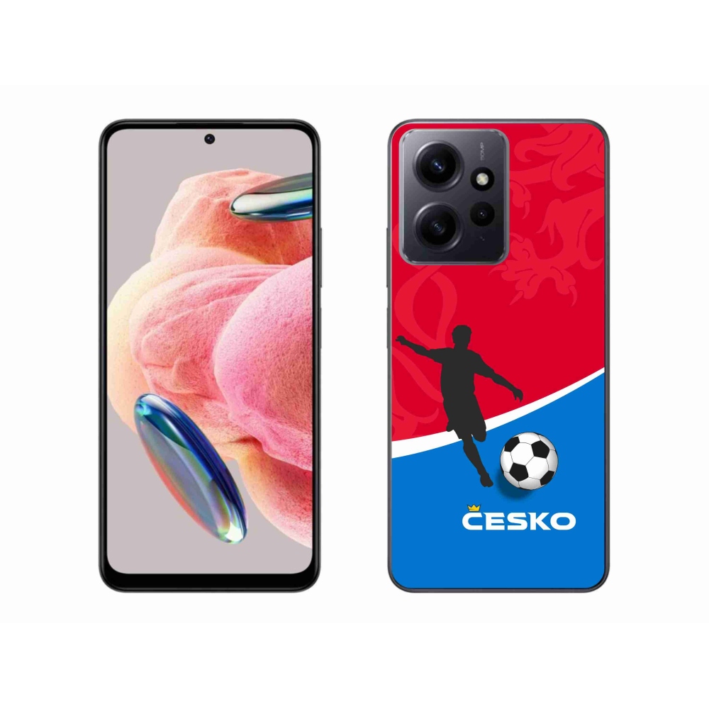 Gelový kryt mmCase na Xiaomi Redmi Note 12 4G - fotbal Česko