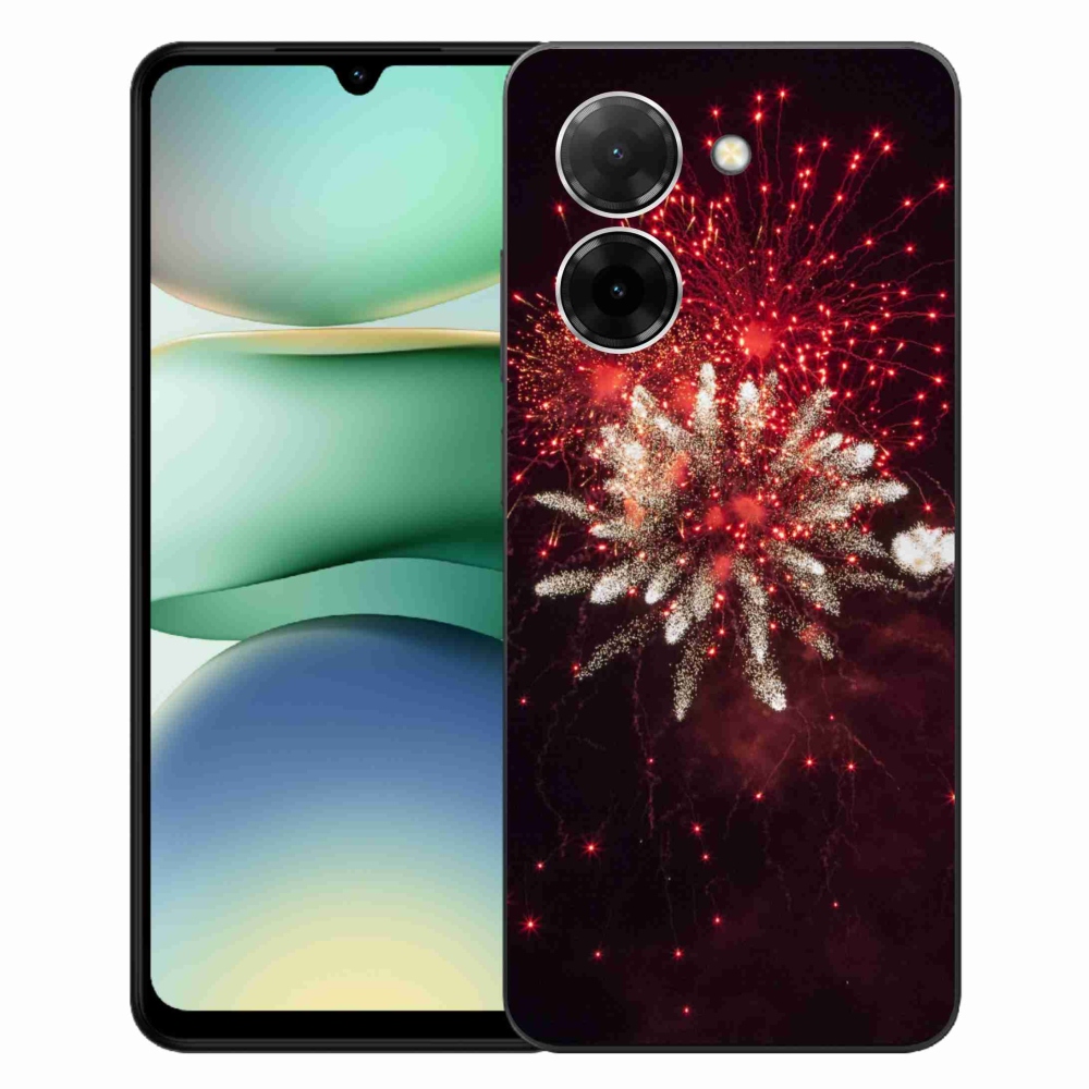 Gelový kryt mmCase na Xiaomi Redmi A5 (171.7x77.8x8.3mm) - ohňostroj