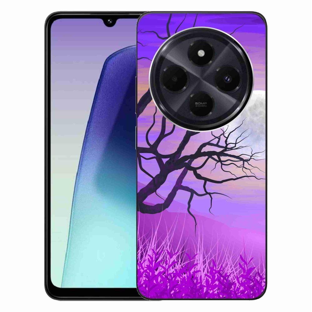 Gelový obal mmCase na Xiaomi Redmi 14C/Poco C75 - kreslený opadaný strom
