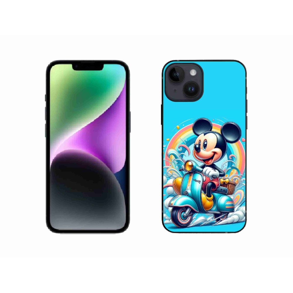Gelový kryt mmCase na iPhone 14 - mickey mouse 2