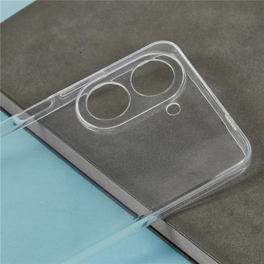 Průhledný gelový obal na Xiaomi Redmi A5 (171.7x77.8x8.3mm) - průhledný