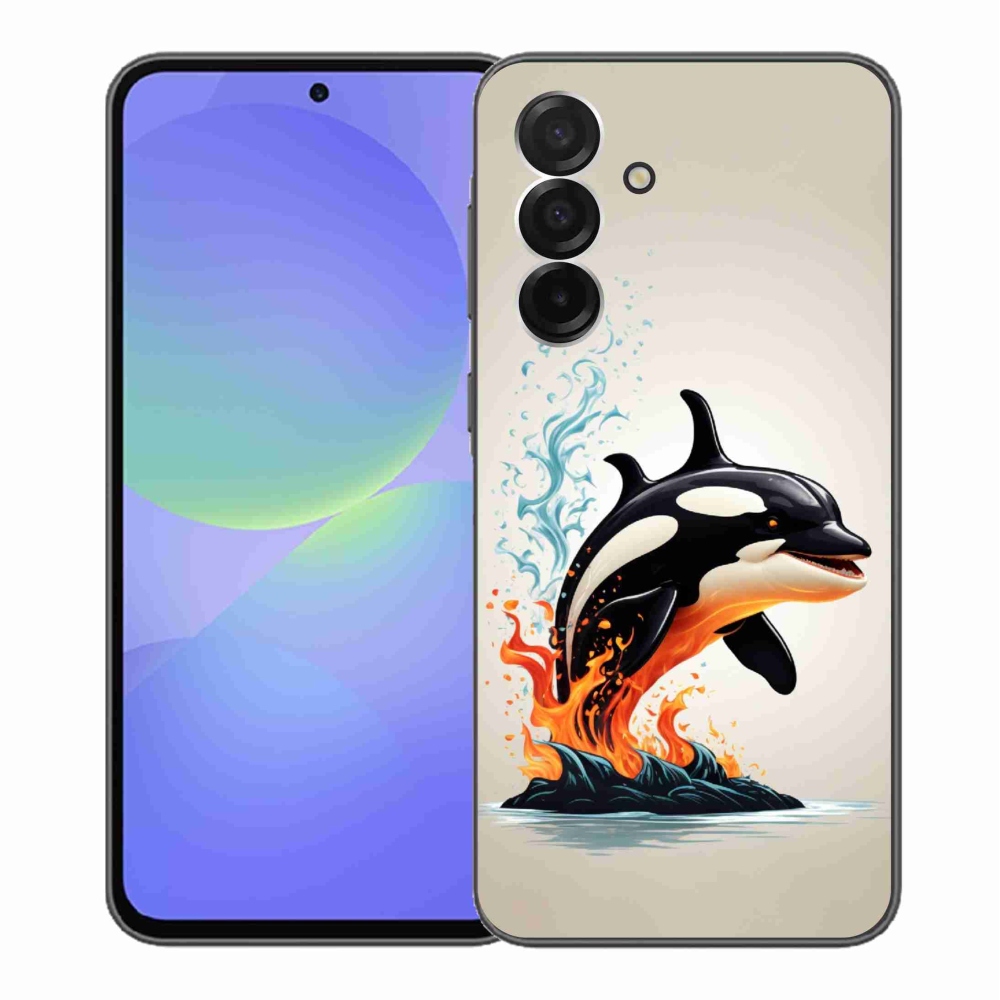 Gelový kryt mmCase na Samsung Galaxy A36 5G - kosatka