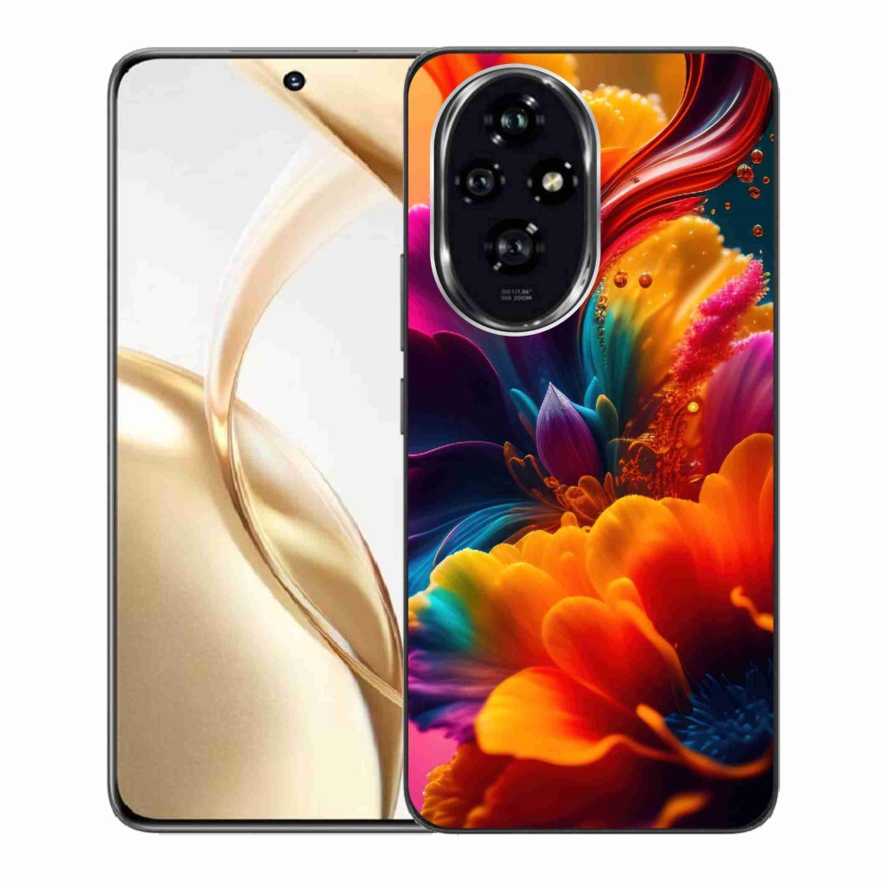Gelový kryt mmCase na Honor 200 5G - abstraktní motiv 2