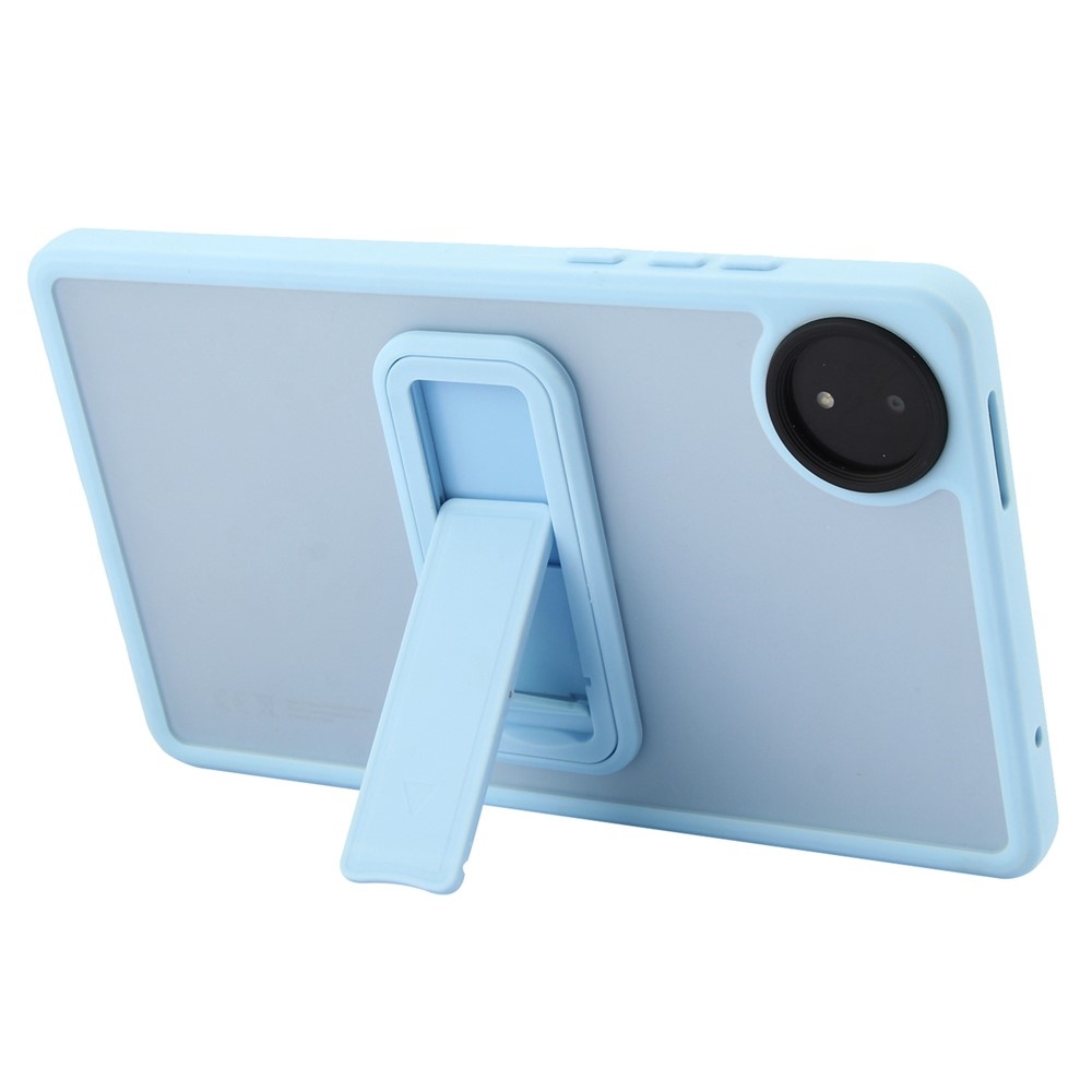 Skiny gelový obal s pevnými zády a výklopným stojánkem na Xiaomi Redmi Pad SE 8.7 - světlemodrý