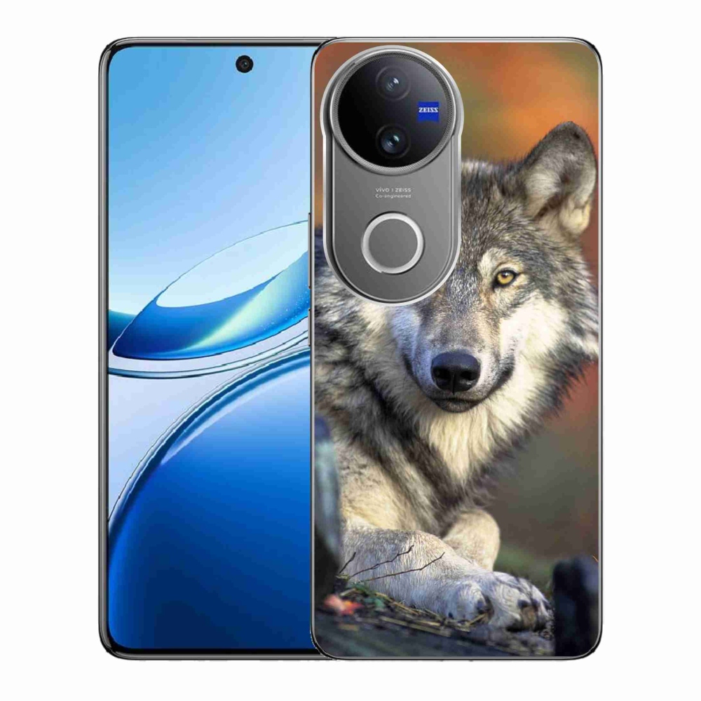 Gelový kryt mmCase na Vivo V50 5G - vlk