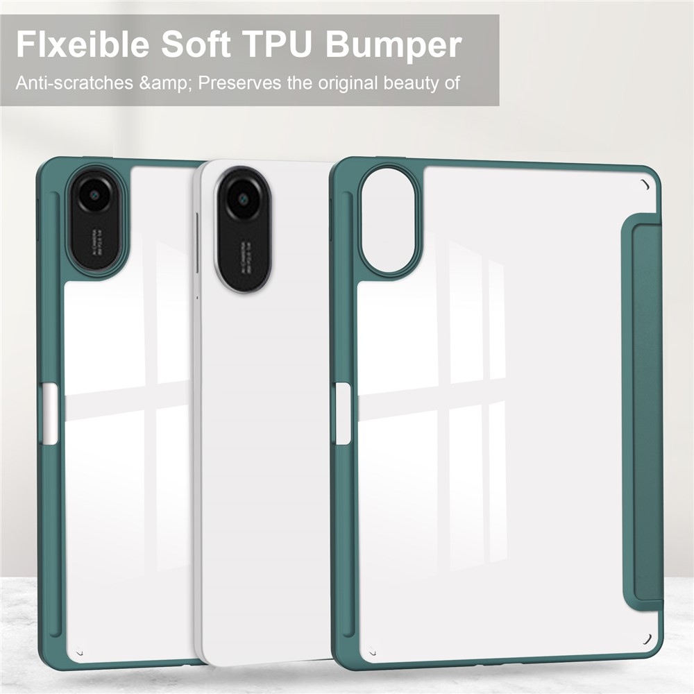 Case chytré zavírací pouzdro na tablet Xiaomi Redmi Pad 2 - zelené
