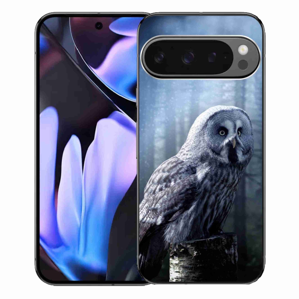 Gelový kryt mmCase na Google Pixel 9 Pro XL - sova
