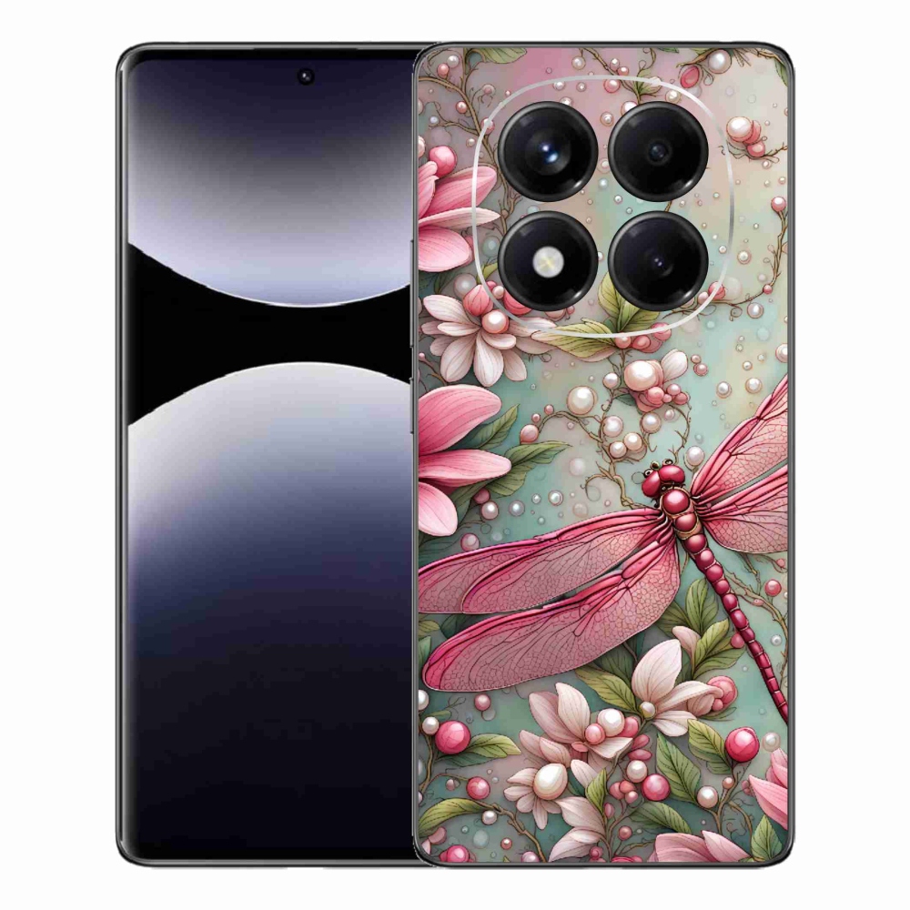 Gelový kryt mmCase na Xiaomi Redmi Note 14 Pro - vážka