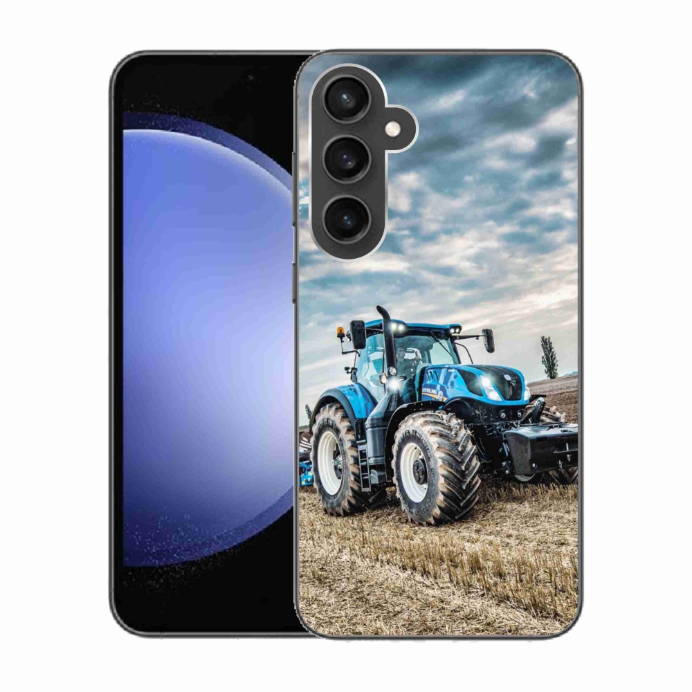 Gelový kryt mmCase na Samsung Galaxy S23 FE - traktor 2