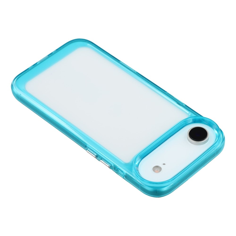 Gelový obal s pevnými zády na iPhone 17 Air - světlemodrý