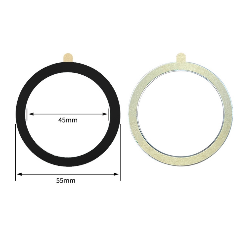Ring nalepovací magnetický kroužek pro MagSafe - černý