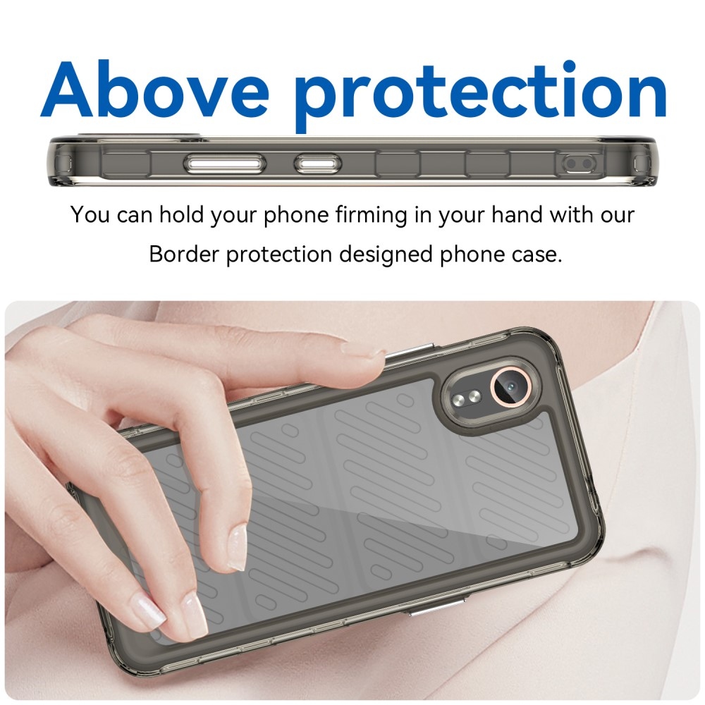 Gelový obal s pevnými zády na Samsung Galaxy Xcover 7 - šedý