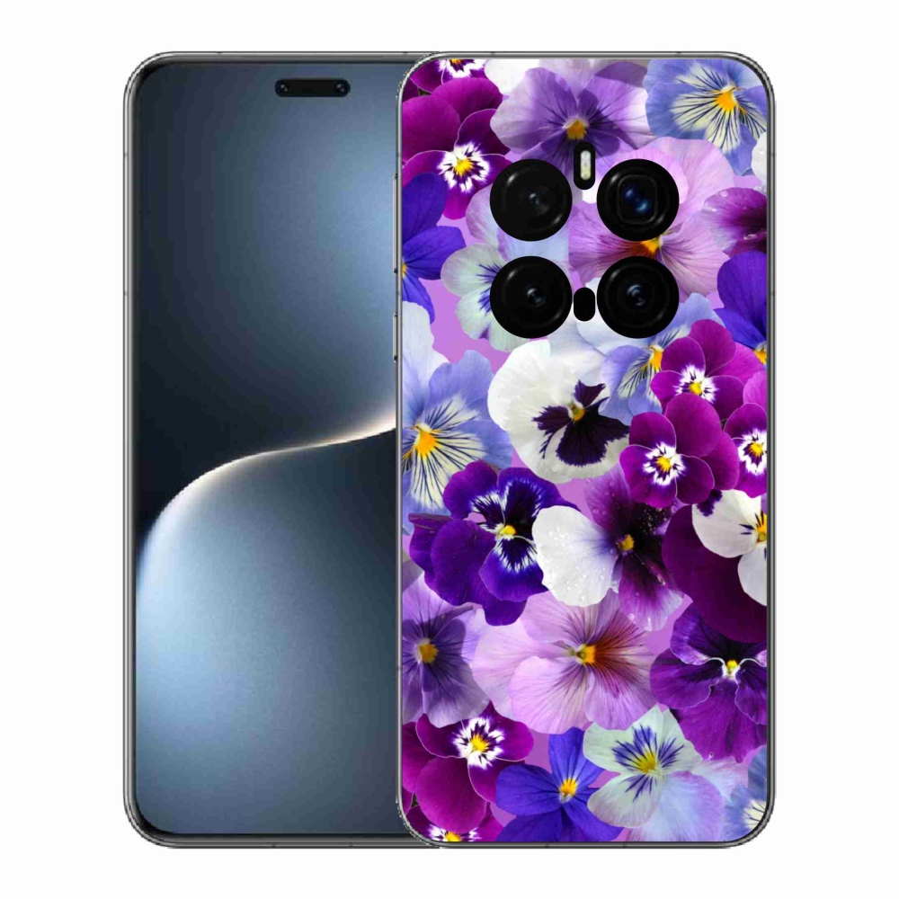 Gelový kryt mmCase na Honor Magic 7 Pro 5G - květiny 9