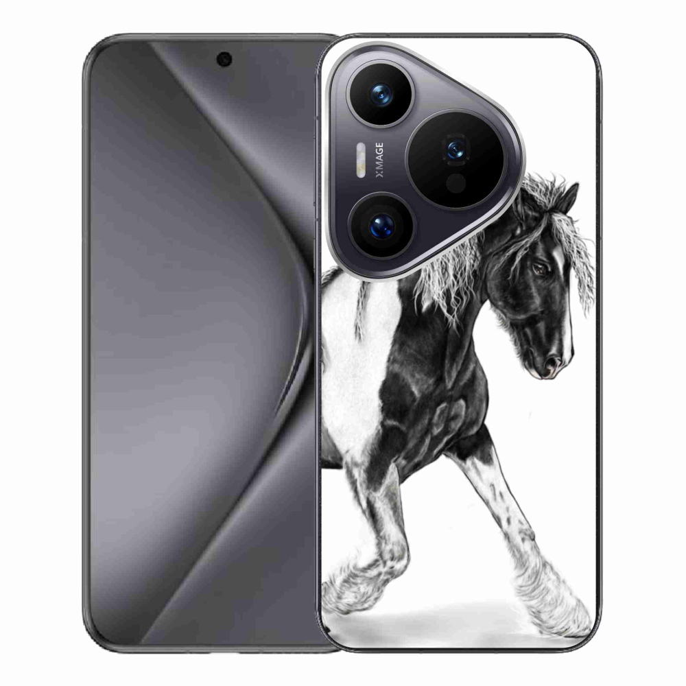 Gelový kryt mmCase na Huawei Pura 70 Pro - kůň