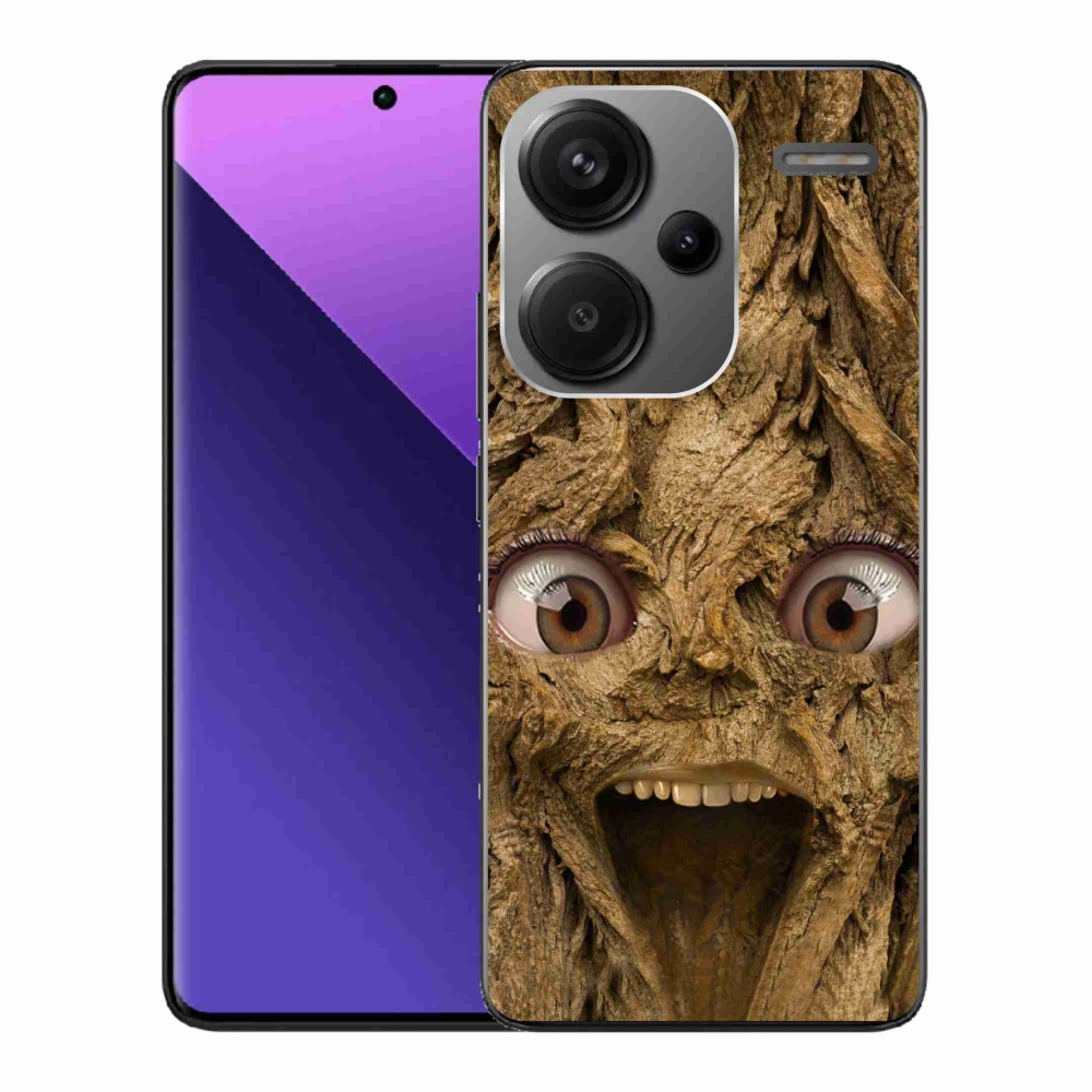 Gelový kryt mmCase na Xiaomi Redmi Note 13 Pro+ 5G - veselý strom s očima